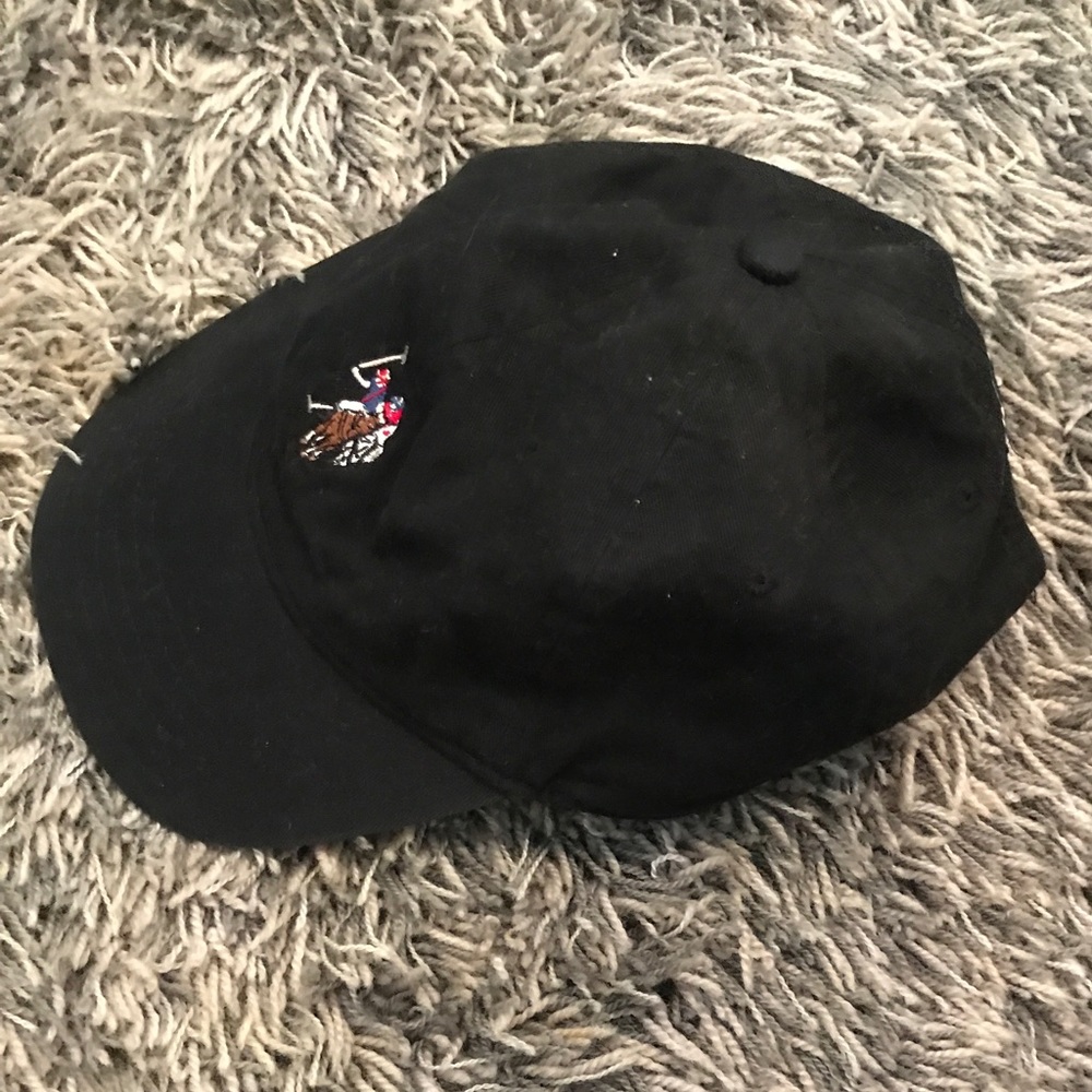 US polo Association black medium cap (40C)